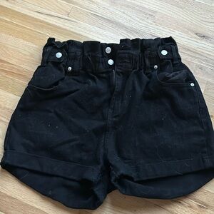 Black shorts